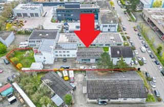 Gewerbeimmobilie kaufen in 76229 Grötzingen, Top-Lage im "Gewerbegebiet Nordost"!Gewerbeareal mit Werkstatt, Büro- und Wohnflächen