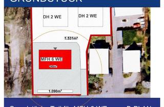 Grundstück zu kaufen in 25421 Pinneberg, Grundstücks-TEIL für NEUBAU 1 MFH ca. 6 WE