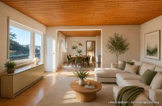 Wohnung kaufen in 76593 Gernsbach, Wohnen mit Schlossblick – helle 4-Zimmer-Wohnung mit großer Loggia und Tiefgaragenstellplatz