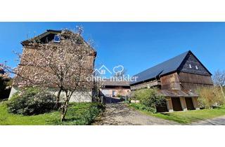 Garagen kaufen in Gerinneweg 13, 96337 Ludwigsstadt, Modernisierter und energetisch sanierter Resthof mit 7.000 qm Grund und optional 2 ha Wiese