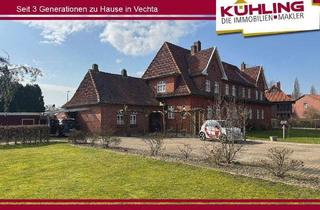 Doppelhaushälfte kaufen in 49377 Vechta, Vechta - Historische Doppelhaushälfte auf großzügigem Grundstück - Wohnen im Herzen von Vechta