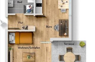 Wohnung kaufen in 71134 Aidlingen, Aidlingen - Gepflegte 1-Zi.-EG Whg mit Terrasse und TG in Aidlingen