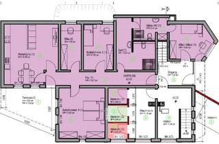 Wohnung kaufen in 54298 Welschbillig, Welschbillig - Wohnen & Arbeiten kombiniert: Gartenwohnung mit Studio - 114m²