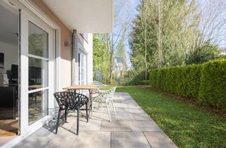 Wohnung kaufen in Isarauen, 81545 München, München - SONNIG I 5-Zimmer-Gartenwohnung am Isarhochufer