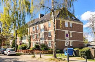 Wohnung kaufen in 24105 Brunswik, Kiel nahe UKSH - vermietete 2-Zimmer-ETW mit zusätzlichem Studentenzimmer im Dachgeschoss