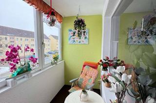 Wohnung kaufen in 01683 Nossen, Ruhige helle 3-Zimmer-Wohnung im 1.OG mit Balkon vermietet zu verkaufen