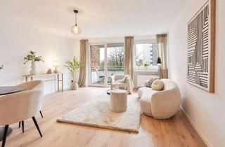 Wohnung kaufen in 47800 Bockum, Sanierte 2-Zimmer-ETW mit Balkon und Garage in Bestlage von KR-Bockum - Nähe Stadtwald u. Zoo