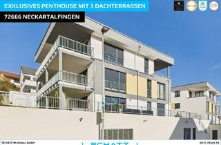 Penthouse kaufen in 72666 Neckartailfingen, Exklusives Luxuspenthouse mit Einzelaufzug & 3 Dachterrassen