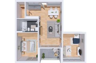 Wohnung kaufen in 74523 Schwäbisch Hall, Großzügige 3-Zimmerwohnung mit Loggia (Whg. 1/2)