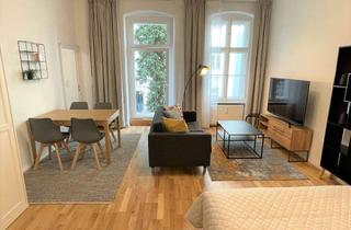 Wohnung mieten in Heinrich-Roller-Str. 26, 10405 Prenzlauer Berg, Möbliertes 1 Zimmer Apartment mit Balkon - Nähe Alexanderplatz - frei ab 01. Mai 2026