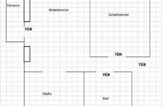 Wohnung mieten in 48317 Drensteinfurt, Möblierte Souterrainwohnung in Drensteinfurt, Clara-Schumann-Straße zu vermieten