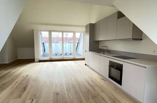Wohnung mieten in Margarete-Walter-Straße 14, 10407 Prenzlauer Berg, Dachgeschosswohnung mit Dachterrasse und Einbauküche