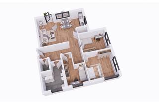 Wohnung mieten in Melitta-Bentz-Straße, 74912 Kirchardt, ERSTBEZUG! Exklusive 4-Zimmer-Wohnung mit Balkon in Kirchardt