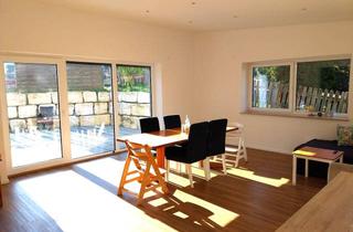 Wohnung mieten in Plauener Weg, 71540 Murrhardt, Neuwertige Wohnung mit Neubau-Anbau, großer Terrasse und herrlichem Privatgarten