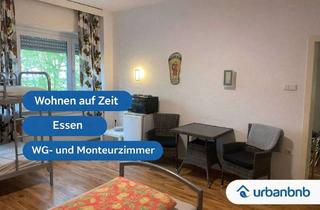 WG-Zimmer mieten in Barbarakirchgang, 45139 Ostviertel, Praktisches Monteurzimmer mit TV, Kochmöglichkeit, Kühlschrank, WLAN und Gemeinschaftsba