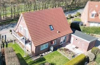 Einfamilienhaus kaufen in 25761 Büsum, Einfamilienhaus mit 2 Wohneinheiten, ca. 136 m² Wohnfläche mit Garage auf ca. 455 m² Eigenland