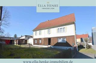 Einfamilienhaus kaufen in 06502 Allrode, Schnäppchen: Solides, großzügiges Einfamilienhaus mit 6 Zimmern + Garten zum Modernisieren...