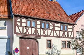 Haus kaufen in 97274 Leinach, Dornröschen in Leinach will wachgeküßt werden – EFH zvk, Bj. 17/18 Jhd, ca. 120 qm Wfl