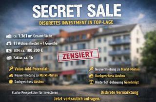 Mehrfamilienhaus kaufen in 34125 Wesertor, Secret Sale: Mehrfamilienhaus Kassel mit Entwicklungspotenzial & starkem Renditefaktor