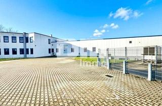 Gewerbeimmobilie kaufen in 34225 Baunatal, Vielseitiger Gewerbekomplex Halle + Büro / Freifläche - Top Infrastruktur direkt am A44 / A49 Kreuz