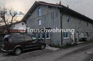 Haus mieten in Buchsteinweg, 83661 Lenggries, Tauschwohnung: Reiheneckhaus mit Garten in Lenggries gegen Wohnung