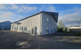 Büro zu mieten in Otto-Hahn-Straße, 25813 Husum, Gewerbehalle-Werkstatt + Lager + Büro mit revolutionärem Energiekonzept – (5to.+25to Portalkran)