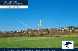 Grundstück zu kaufen in 63691 Ranstadt, Lage, Lage, Lage - mit Panoramablick. Riesiger Bauplatz mit Teilungsoption