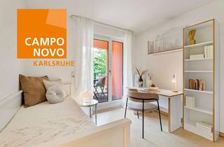 Immobilie mieten in Nancystraße 22, 76187 Nordweststadt, Ankommen. Wohlfühlen. Zuhause sein. Teilmöbliertes Apartment