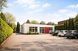 Immobilie mieten in 22459 Niendorf, Vielseitiges Gewerbeobjekt in Niendorf mit 3 Betriebswohnungen, großem Grundstück und Stellplätzen