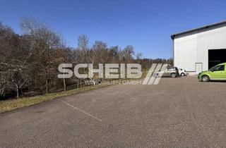 Gewerbeimmobilie mieten in 74535 Mainhardt, asphaltierte Außenfläche im Gewerbegebiet zu vermieten