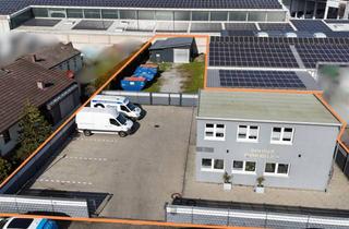 Gewerbeimmobilie kaufen in 76287 Rheinstetten, großzügiges Gewerbegrundstück mit Büro & Lagerhalle – vielseitig nutzbar - Gute Lage