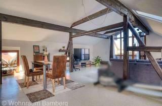 Wohnung kaufen in 96149 Breitengüßbach, Wohnen wie im eigenen Haus! 2,5-Zimmer-Wohnung auf zwei Etagen mit Balkon und Terrasse