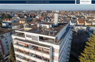 Penthouse kaufen in 76337 Waldbronn, Sanierungsbedürftige Penthouse mit Dachterrasse und Fernblick