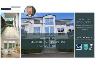 Wohnung kaufen in 51427 Bergisch Gladbach, komfortable 2-Zimmerwohnung mit Gartenterrasse und Tiefgaragenplatz