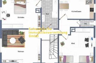 Wohnung kaufen in 71106 Magstadt, 3.-Zi.-Whg., Wärmedämmung, *renoviert*, Stellplatz, großer Dachboden