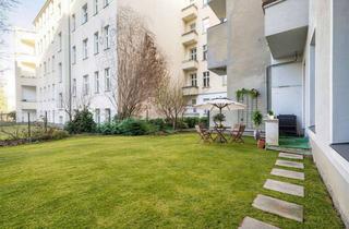 Wohnung kaufen in Bundesratufer, 10555 Tiergarten, Rarität mit eigenem Garten am Bundesratufer - Perfekte Geldanlage, provisionsfrei & zukunftssicher