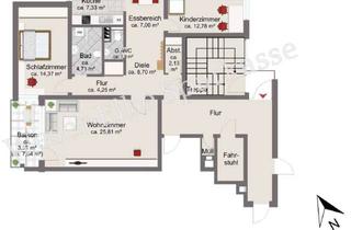 Wohnung mieten in 27607 Langen, Einladende 3-Zimmer-Wohnung mit Hafenblick in Langen-Geestland
