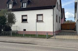 Haus kaufen in Tscheulinstr. 15, 79331 Teningen, 1-2 Fam. Haus als DHH mit 6 Zimmern in Teningen