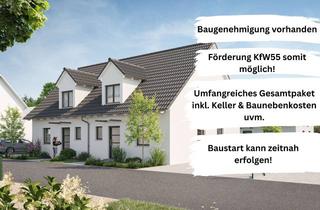Haus kaufen in 86836 Untermeitingen, Bauantrag vorhanden: KfW55 sichern! Hochwertig, schlüsselfertig, nahezu alles enthalten inkl. Keller