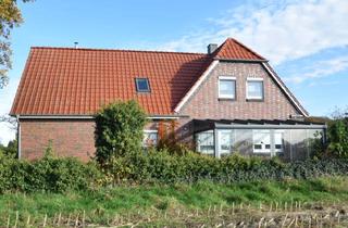 Einfamilienhaus kaufen in 26441 Jever, Wohnen im Grünen: Einfamilienhaus mit großem Grundstück in Jever-Moorwarfen