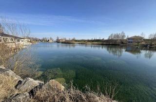 Grundstück zu kaufen in 89340 Leipheim, Wohnen, wo der Alltag Pause macht - Ihr bebaubares Grundstück direkt am See in Leipheim