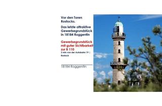 Gewerbeimmobilie kaufen in Zum Bornkoppelweg, 18055 Stadtmitte, Vor den Toren Rostocks | Gewerbegrundstück mit guter Sichtbarkeit zur B 110 | 2 Min. zur A19