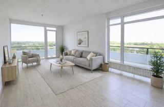 Wohnung kaufen in 47829 Krefeld, Krefeld - 4-Zimmer-Wohnung mit Weitblick in Krefeld-Uerdingen - heute investieren, später selbst nutzen