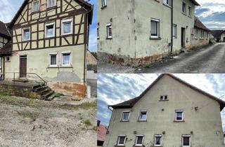 Bauernhaus kaufen in 97993 Creglingen, Creglingen - Bauernhof mit großem Haus und noch größerer Scheune