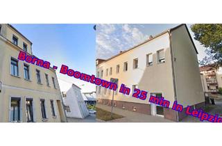 Haus kaufen in 04552 Borna, Borna - MAKLERFREI KEINE Provision 888 ? QM - 2 MFH + Parkpl. - PRI