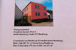 Haus kaufen in 06406 Bernburg, Bernburg (Saale) - Schönes Ein-Zweifamiliehaus in Baalberge