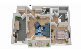 Wohnung kaufen in 67105 Schifferstadt, Achtung Kapitanleger ca. Rendite 5,3%, renovierte Wohnung in Zentrumsnähe von Schifferstadt mit eige