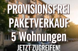 Wohnung kaufen in 84030 Industriegebiet, Provisionsfreies Immobilienpaket: 5 Wohnungen aus Verwaltungsbestand zu verkaufen!