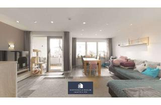 Wohnung kaufen in 92224 Amberg, Bezugsfertige 3,5-Zimmer-Wohnung mit Balkon, zwei Bädern und Garage, 2018 saniert