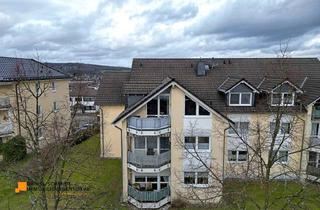Wohnung kaufen in 51674 Wiehl, Helle & barrierefreie Dachgeschosswohnung mit zwei sonnigen Loggien in Wiehl-Drabenderhöhe